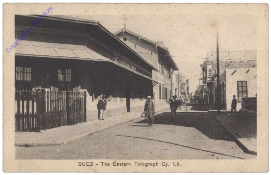 Suez, The Eastern Telegraph Cy. Ld.