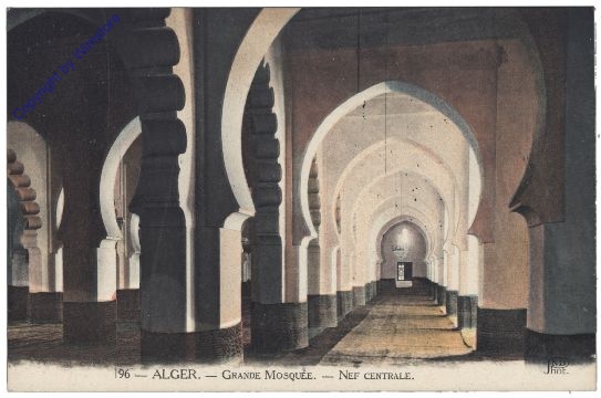 Alger, Grande Mosquee, Nef Centrale