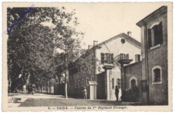 ak160930 Saida, Caserne du 1er Regiment Etranger
