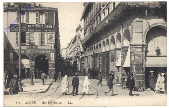Alger, Rue Bab-Azoun