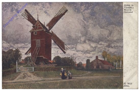 Mühle in Flandern