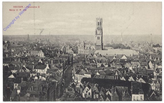 ak161005 Brügge, Panorama