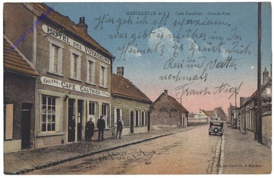 ak161009 Brüssel, Marolles, Cafe Gauthier, Grand Rue