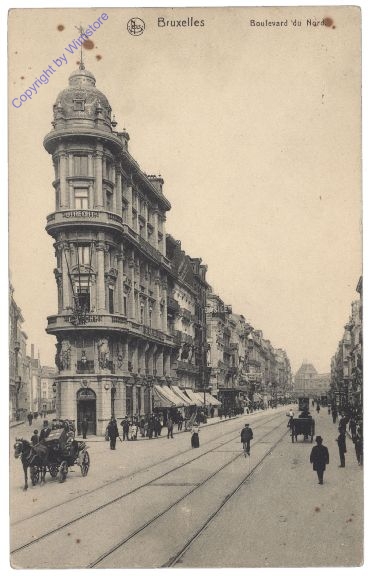 ak161010 Brüssel, Boulevard du Nord