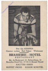 ak161012 Brüssel, Brasserie Hotel Restaurant