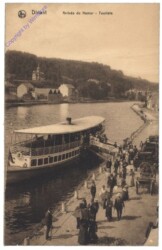 Dinant, Arrivee du Namur-Touriste