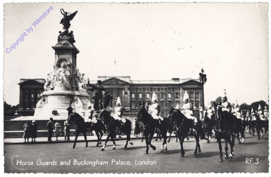 London, Horse Guards and Buckingham Palace