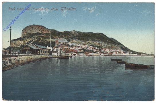 Gibraltar, Rock from the Commercial Mole