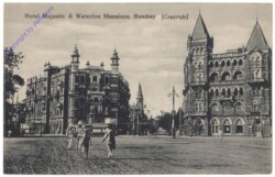 ak161194 Bombay, Hotel Majestic & Waterloo Mansions