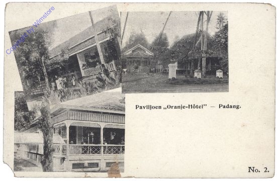 ak161201 Padang, Paviljoen "Oranje-Hotel"