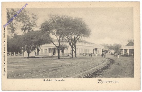 ak161218 Jakarta, Weltevreden, Societeit Harmonie
