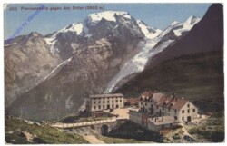 Trafoi, Franzenshöhe gegen den Ortler