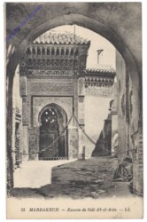 Marrakech, Zaouia de Sidi Ab el Aziz