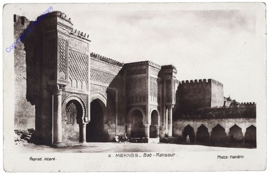 Meknes, Bab-manour