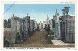 ak161459 H. Matamoros Tamps, Compo Santo, The Cemetery