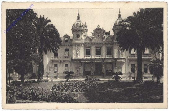 Monaco, Monte Carlo, L'entree du casino