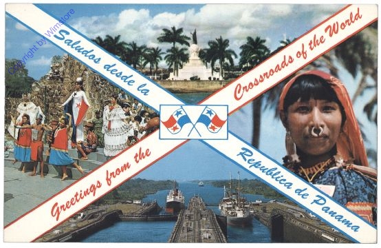 ak161525 Panama, Multiansicht