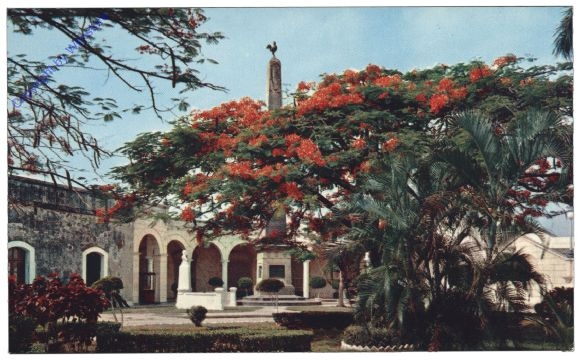 ak161528 Panama, The beautiful Plaza de Francia