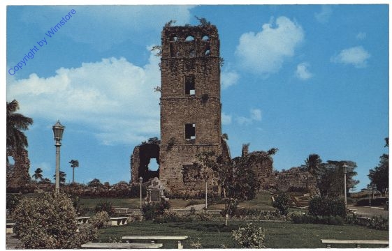 ak161537 Panama, Ruins of the Cathedral