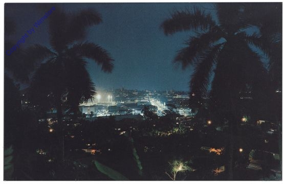 ak161545 Panama, Night scene