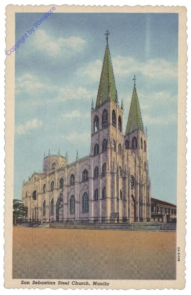 Manila, San Sebastian church