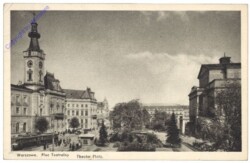 Warschau (Warszawa), Theater Platz