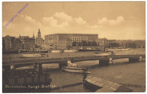 ak161586 Stockholm, Kungl. Slottet
