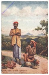 ak161666 Ceylon, Conjurer & Snake Charmer