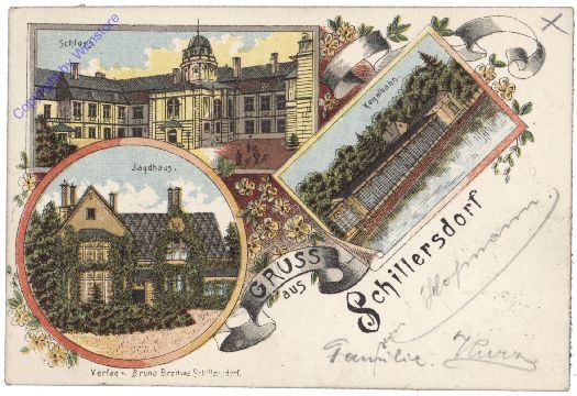 ak161680 Silherovice, Gruss aus Schillersdorf