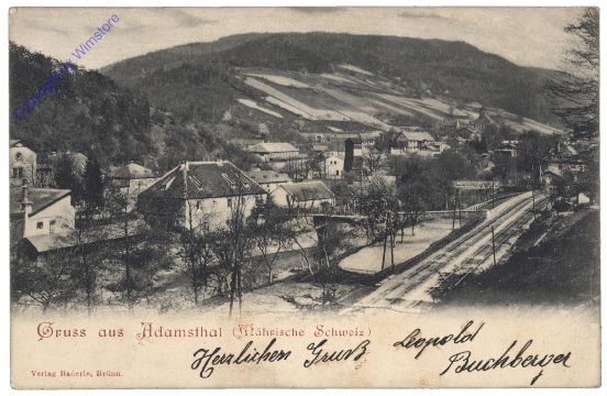 ak161696 Adamov u  Brna, Gruss aus Adamstal