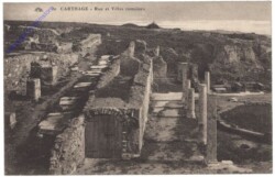 Carthage, Rue de Villas romaines