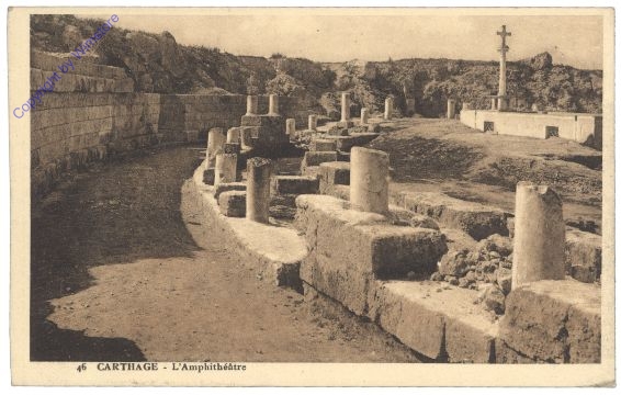 ak161712 Carthage, L'Amphitheatre