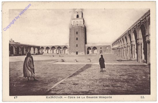 ak161718 Kairouan, Cour de la Grande Mosquee