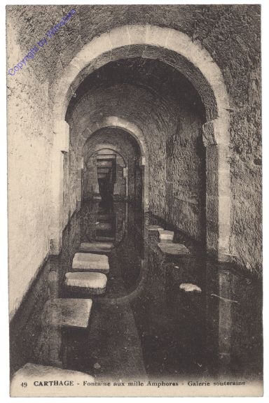 ak161729 Carthage, Fontaine aux mille Amphoras