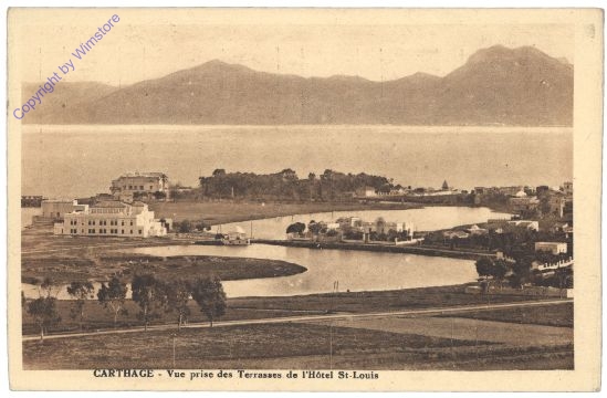 ak161733 Carthage, Vue prise des Terrasses de l'Hotel St-Louis