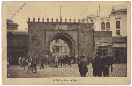 ak161742 Tunis, Porte de France