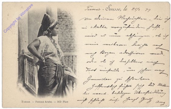 ak161755 Tunisie, Femme Arabe