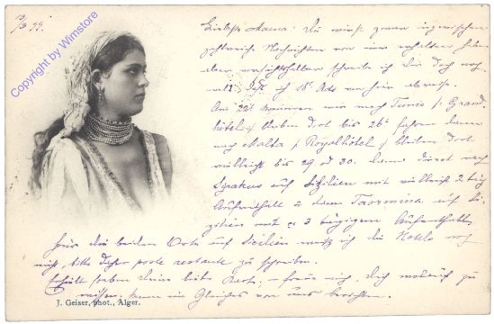 ak161756 Tunisie, Femme Arabe