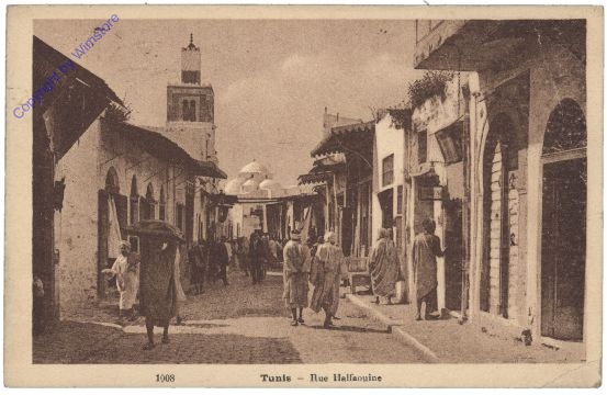 ak161762 Tunis, Rue Halfaouine