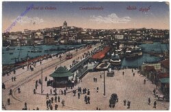 ak161797 Constantinople, La Pont de Galata