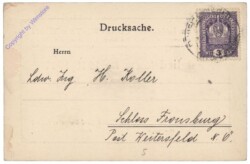 Mitgliedskarte für den Klub der Land- und Forstwirte in Wien für 1916/17