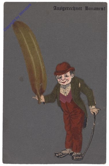 ak161863 Stoffkarte: Ausgerechnet Bananen
