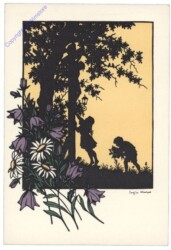 ak161877 Blumenpflücken