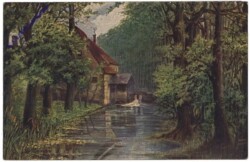 ak161908 Mühle am Bach
