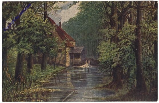 ak161908 Mühle am Bach