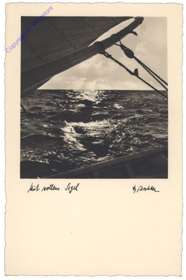 ak161922 Mit vollen Segeln