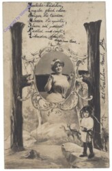 ak161955 H - Dame mit Kind