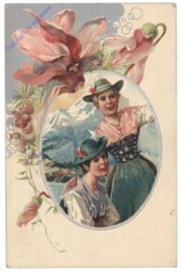Damen in Tracht