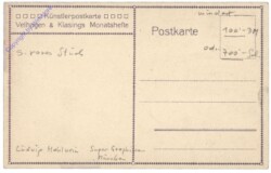 Velhagen & Klasings Monatshefte, Ein glückliches Neues Jahr