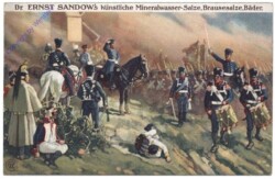 Dr. Ernst Sandow's künstliche Mineralwasser-Salze, Brausesalze, Bäder